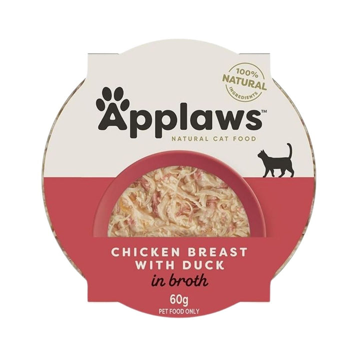 Applaws Chicken with Duck Wet Cat Food Front.