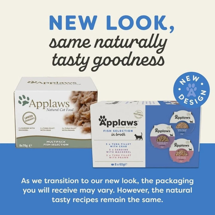 Applaws Multipack Fish Selection Cat Wet Food - New Look.