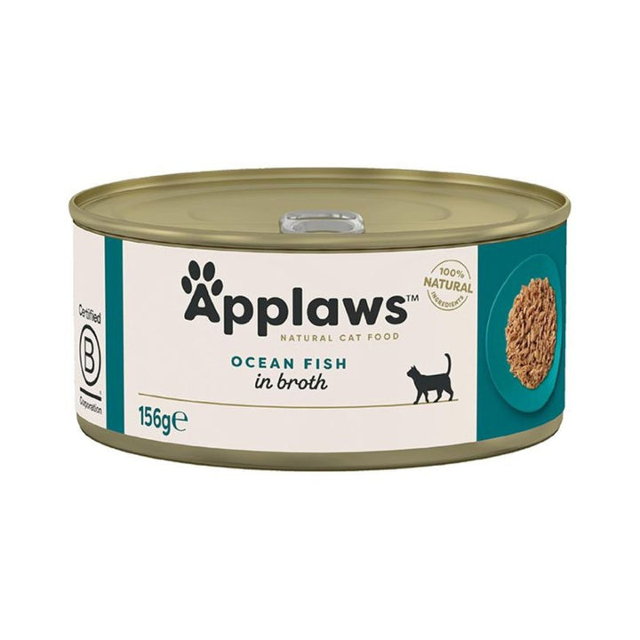 Applaws Ocean Fish Cat Wet Food – High Protein, Omega-Rich Nutrition for Adult Cats