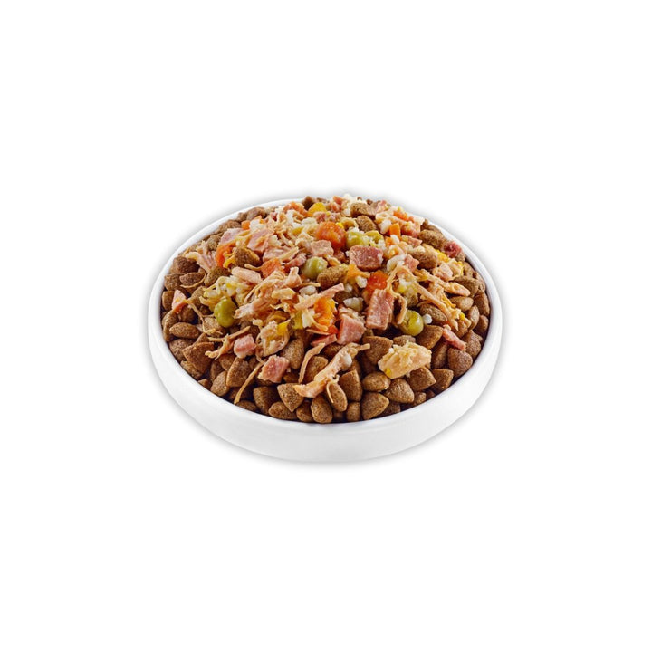 Applaws Taste Toppers in Broth Chicken with Ham and Vegetables Wet Dog Food - Mixed with Dry Food