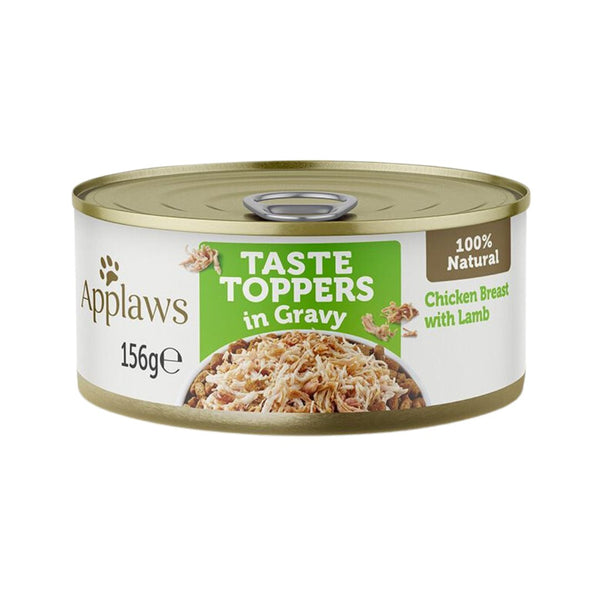 Applaws Taste Toppers range adds variety and excitement to mealtime by simply topping dry dog food with our Broths, Gravies, Jellies, Bone Broths, and Fillets.