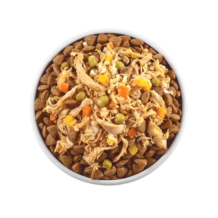Applaws Taste Toppers in Broth Chicken with Vegetables Wet Dog Food - Mixed with Dry Food