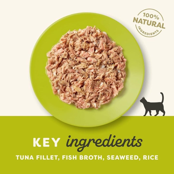 Applaws Tuna with Seaweed – High-Protein Cat Food Rich in Taurine and Natural Minerals - Ingredients. 