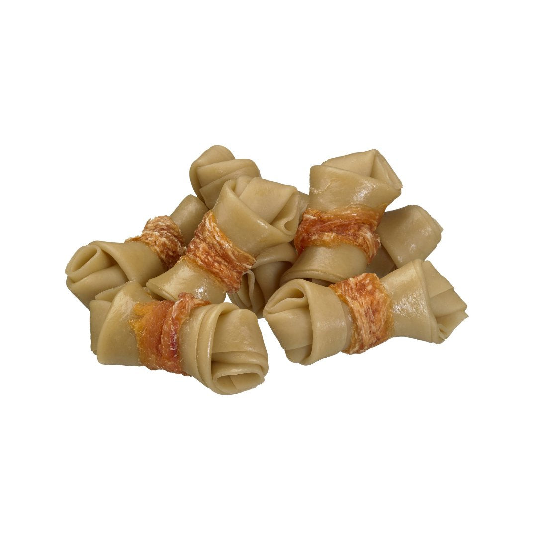 Armitage Chicken Wrap Bone Mini Dog Treats are made of 100% natural chicken breast meat that will surely become your dog's favorite - Full.