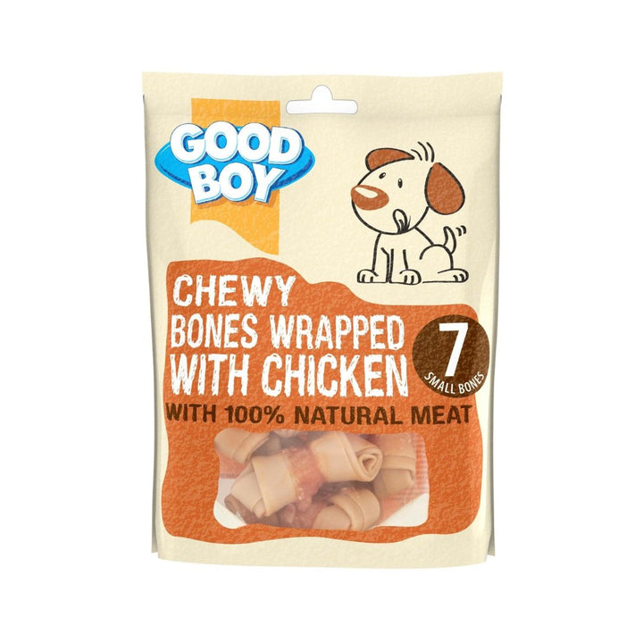 Armitage Chicken Wrap Bone Mini Dog Treats are made of 100% natural chicken breast meat that will surely become your dog's favorite.