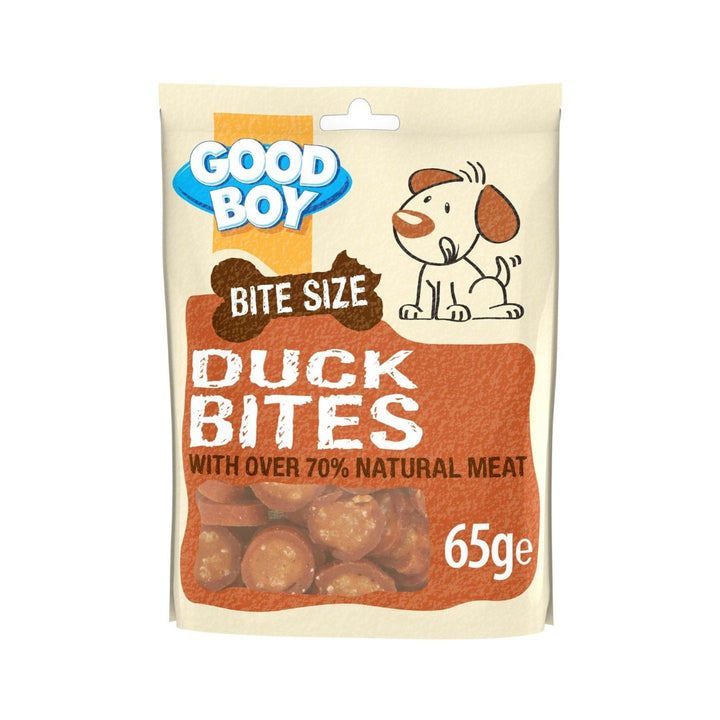 Armitage Deli Bites Duck Dog Treats These treats are made with 100% human-grade meat and will surely get your dog's tail wagging.