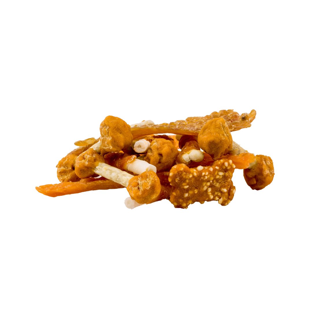 Armitage Goodboy Chicken Variety 320g Value Pack Dog Treats - a chewy and delicious pack made with 100% natural chicken breast meat - Full.