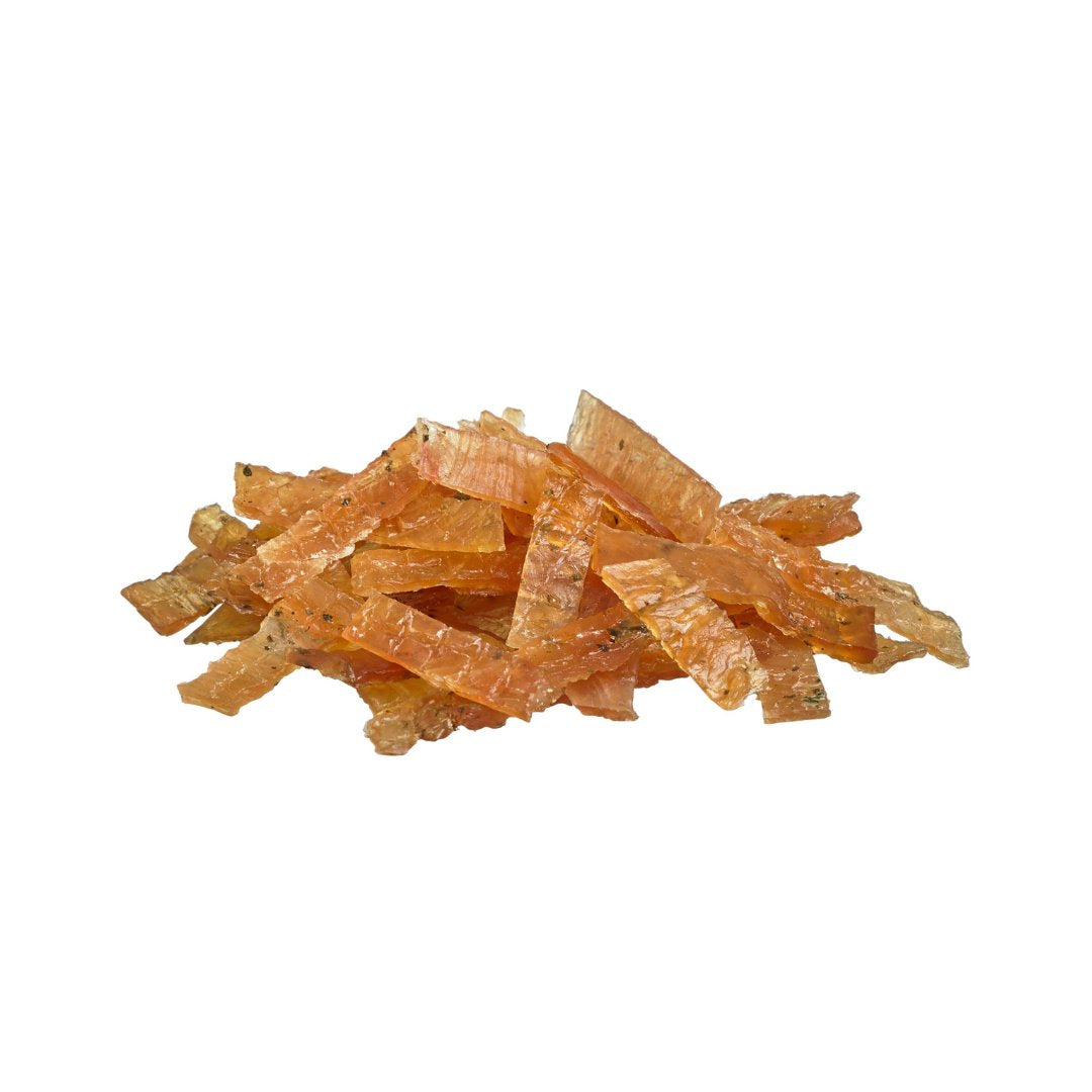 Made with 100% natural chicken breast and contain no artificial colors or flavors.  Formulated to include Catnip, stimulating cats, and encouraging longer playtime -Full.