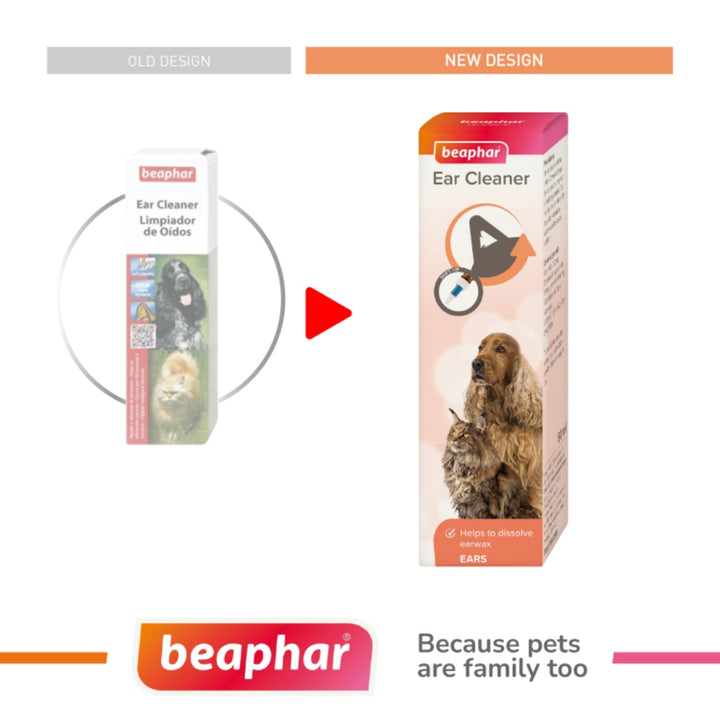 Beaphar Cat and Dog Ear Cleaner - New Look