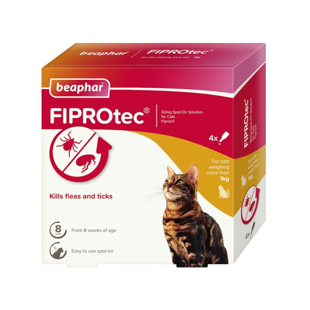 Beaphar Cat Fiprotec Spot On - front packaging