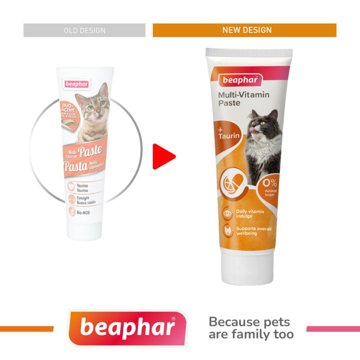 Beaphar Cat Multi Vitamin Paste - New Look