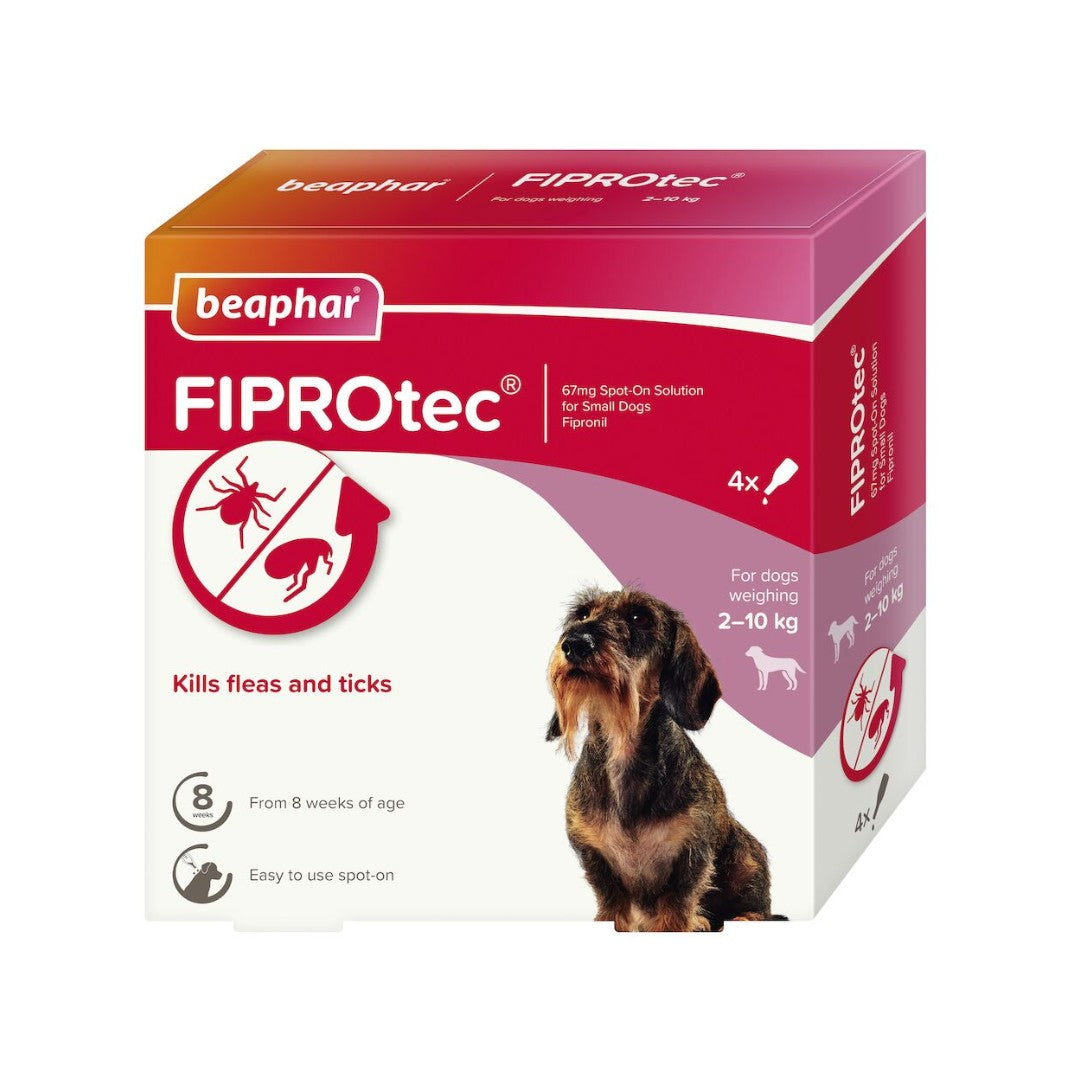 Beaphar FIPROtec Spot On for Small Dogs - front packaging