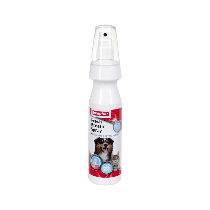 Beaphar Fresh Breath Spray for Dogs and Cats - Front Bottle 