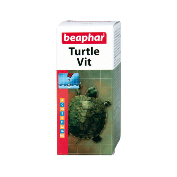Beaphar Vitamins for Aquatic Turtles A supplement to the daily feed to meet the vitamin and mineral requirements. Suitable for turtles, terrapins, and tortoises.