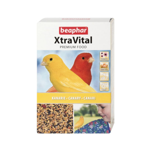 Beaphar XtraVital Canary Feed is premium bird food for your feathered friend with a delicious and well-balanced meal.