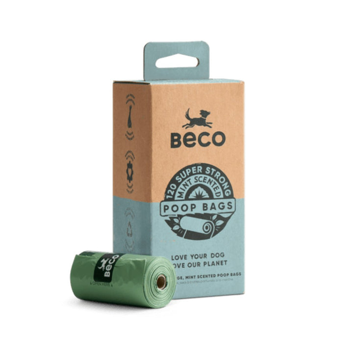 Beco Pets Mint Scented Dog Poop Bags - Open Box