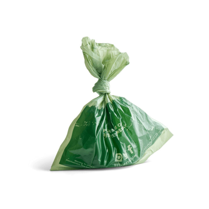 Beco Pets Mint Scented Dog Poop Bags - Used Poop Bag