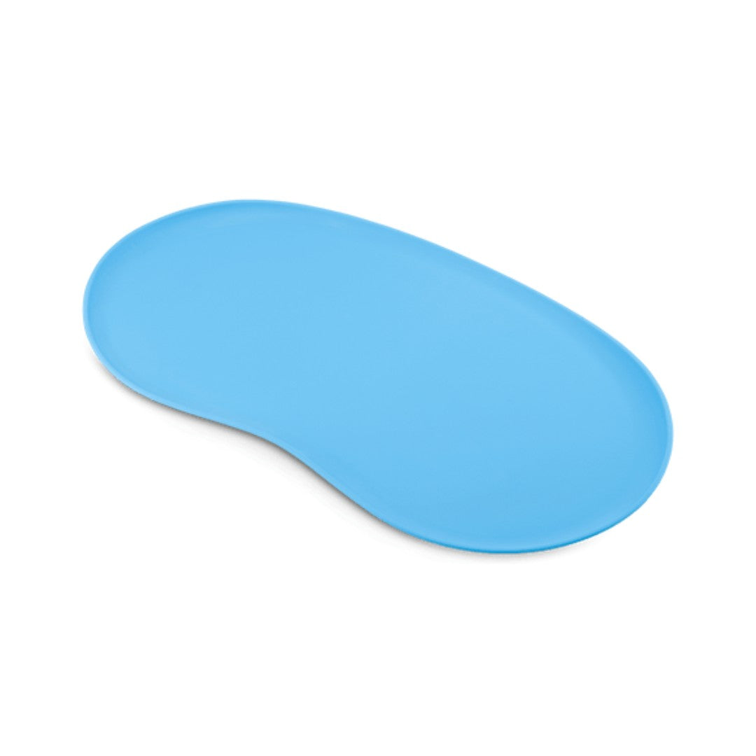 Beco Pets Placemat For Dogs and Cats - Non-Toxic Silicone, Secure Bowl Placement - Blue Color 