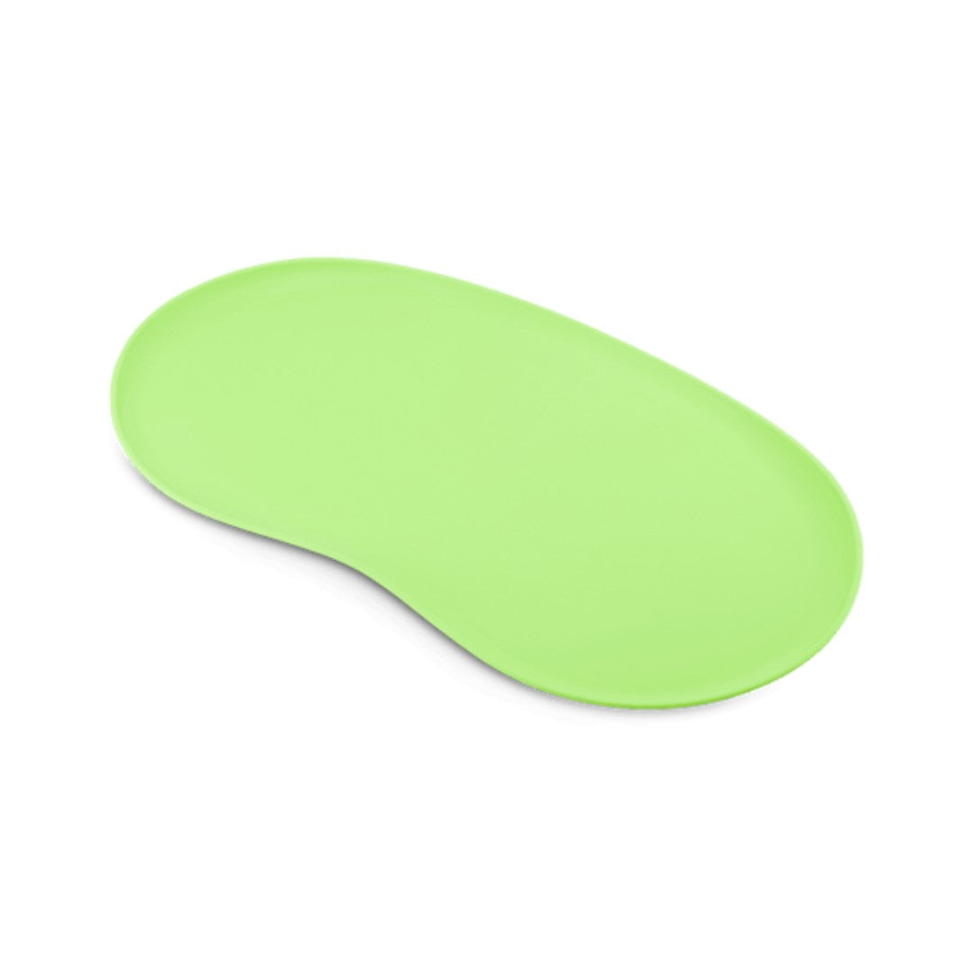 Beco Pets Placemat For Dogs and Cats - Non-Toxic Silicone, Secure Bowl Placement - Green Color  
