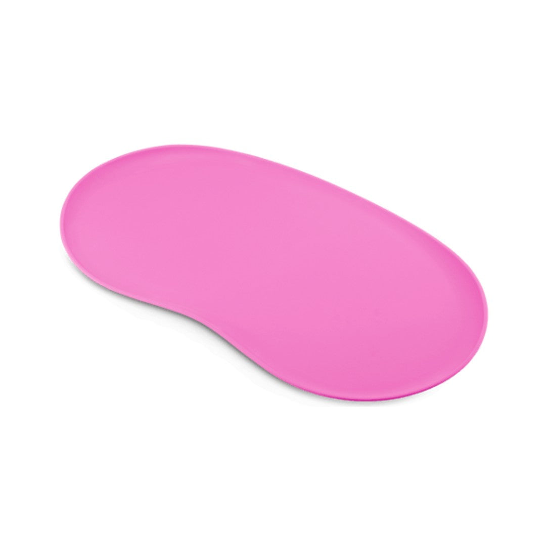 Beco Pets Placemat For Dogs and Cats - Non-Toxic Silicone, Secure Bowl Placement - Pink Color 