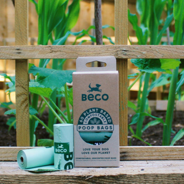 Beco Pets Unscented Compostable Dog Poop Bags in Dubai: Eco-Friendly &amp; Home Compostable - AD