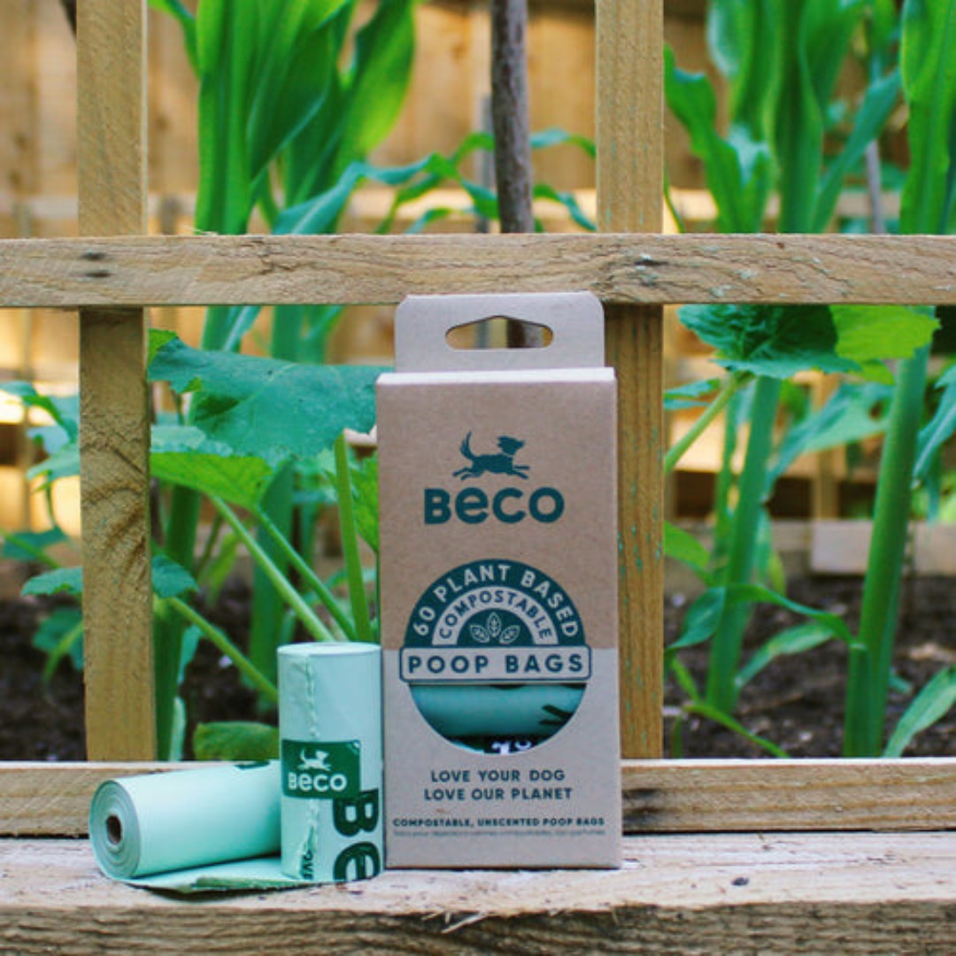 Beco Pets Unscented Compostable Dog Poop Bags in Dubai: Eco-Friendly &amp; Home Compostable - AD