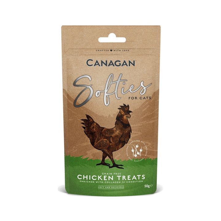 Shop Canagan Softies Chicken Cat Treats | Front Bag