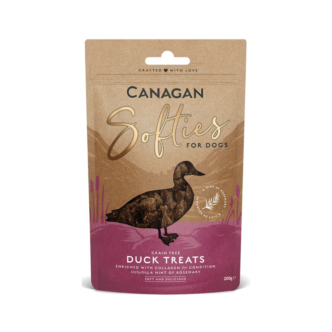 Canagan Softies Duck Dog Treats 100g – Grain-Free with Collagen and Rosemary in UAE