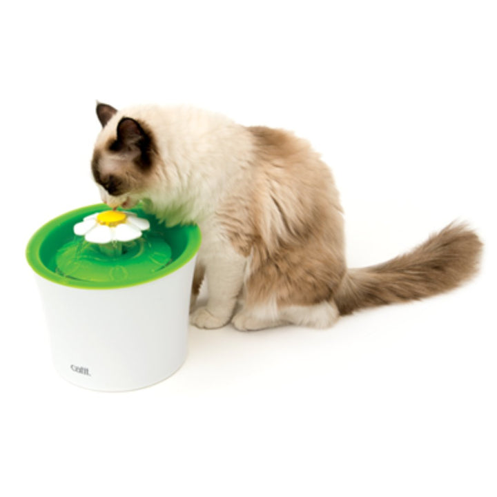 Catit Senses 2.0 Flower Fountain is a cat-drinking fountain. The Flower Fountain uses running water to encourage your pet to drink more - Full. 