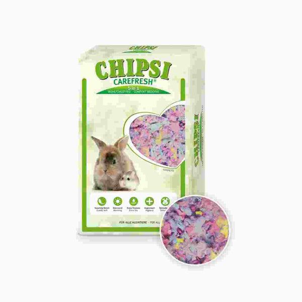 Chipsi Carefresh Confetti Small Pet Bedding - Front Bag