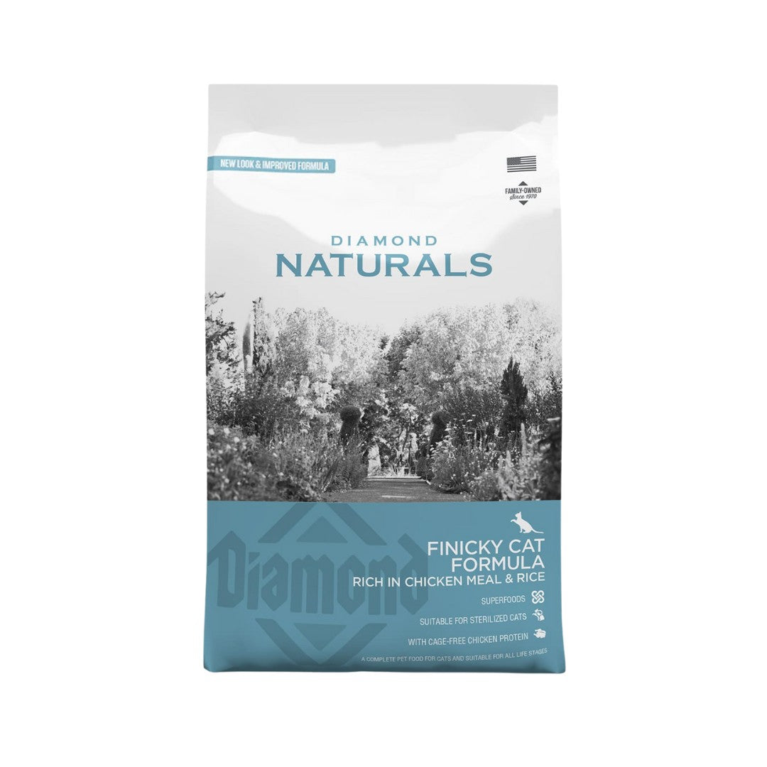 Diamond Naturals Finicky Cat Chicken Meal & Rice Food