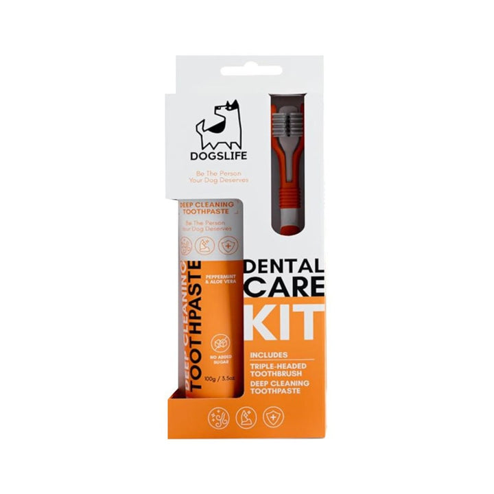 DogsLife Dog Dental Care Kit - Front Pack