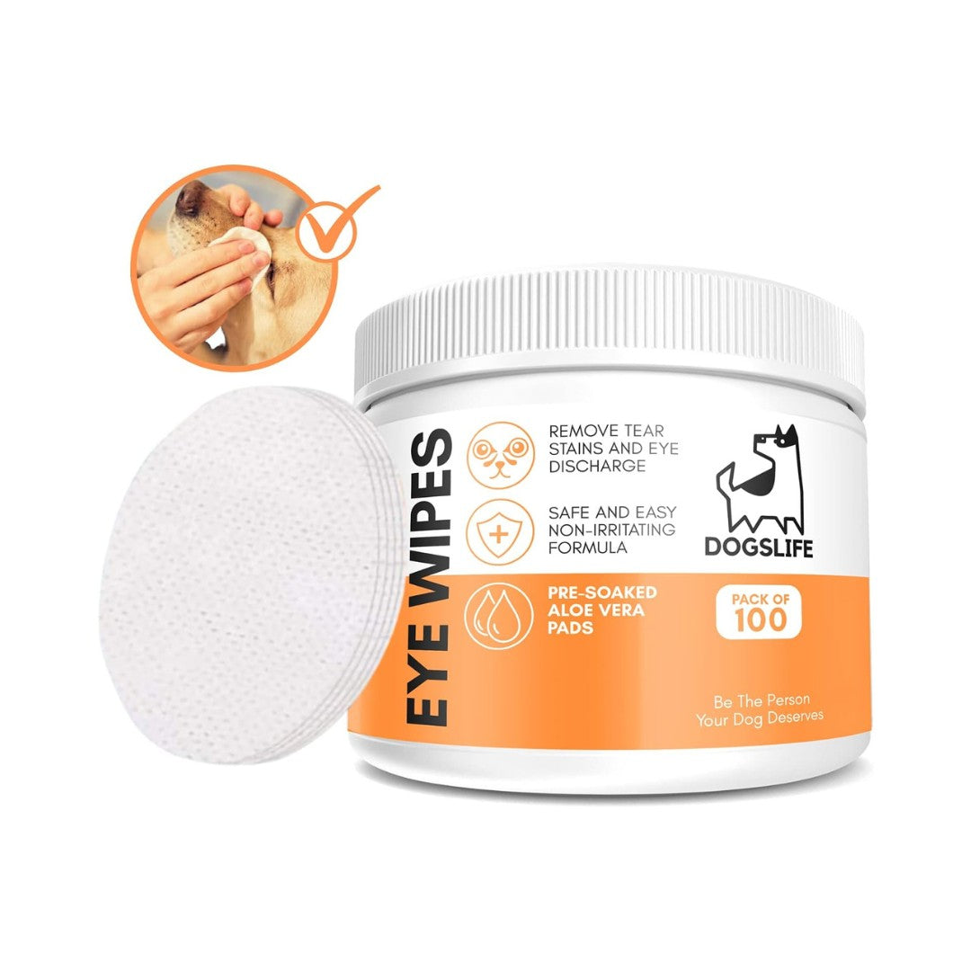 DogsLife Dog Eye Wipes Aloe Vera - How to use