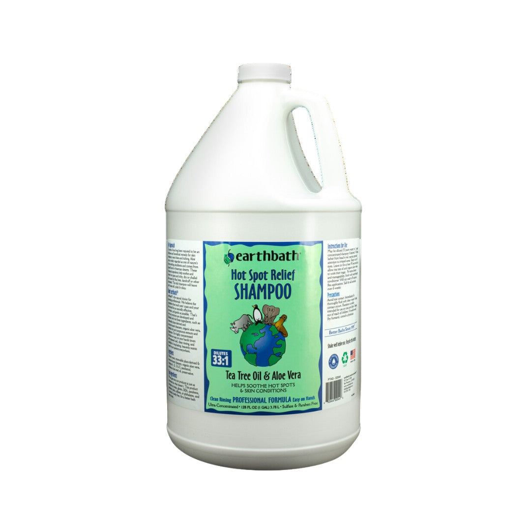 Earthbath Hot Spot Relief Shampoo – Tea Tree Oil & Aloe