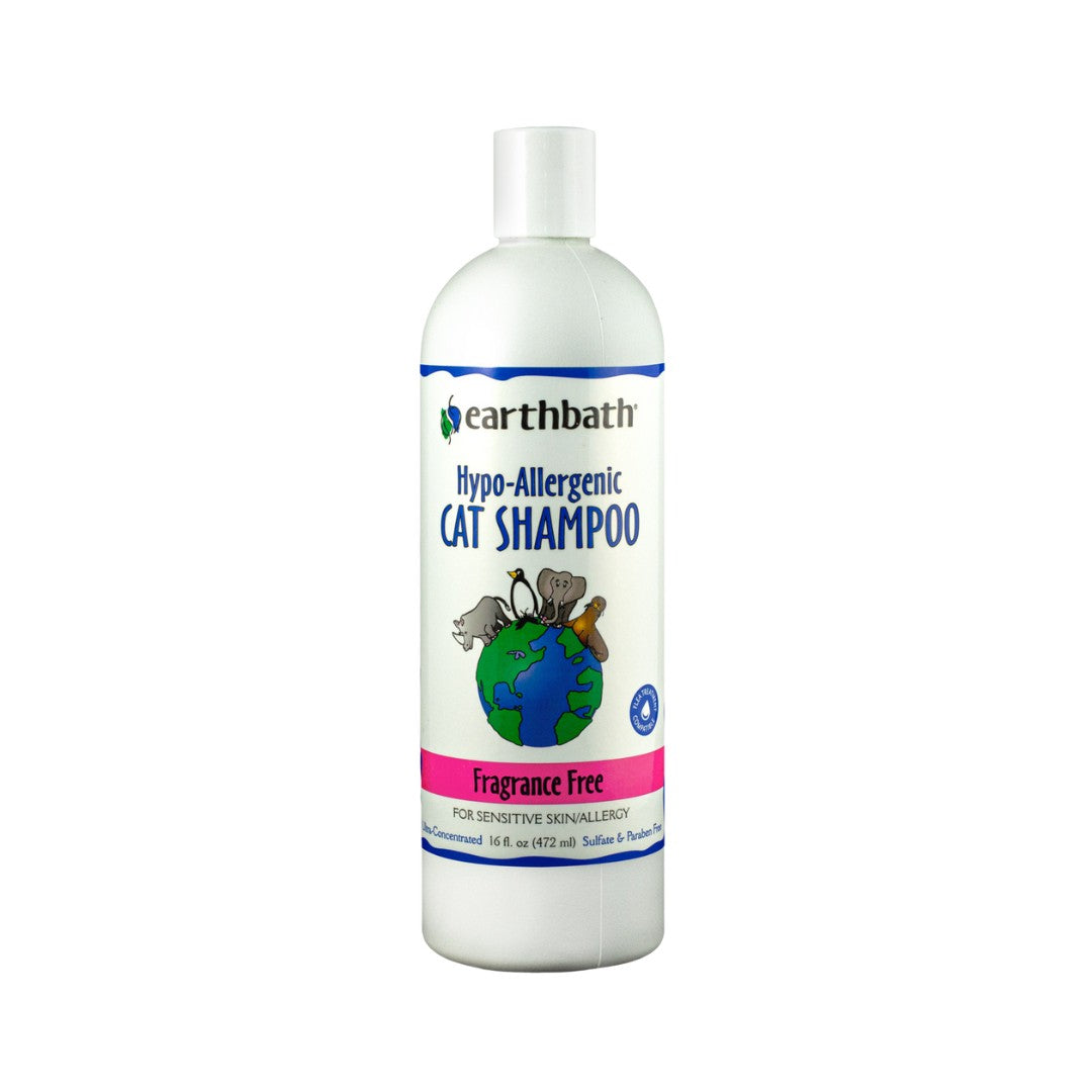 Earthbath Hypoallergenic Cat Shampoo – Fragrance Free