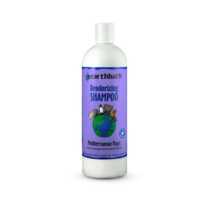 Earthbath® Deodorizing Shampoo – Mediterranean Magic with Rosemary Oil for Dogs and Cats