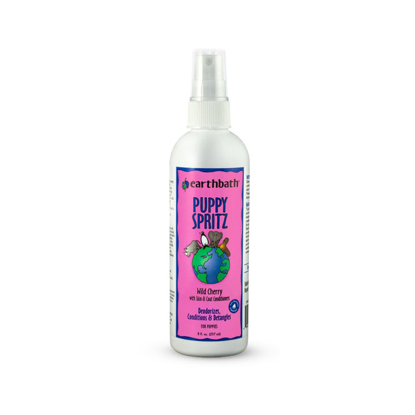 Earthbath® Puppy Spritz, Wild Cherry - 8 oz Pump Spray for Puppies