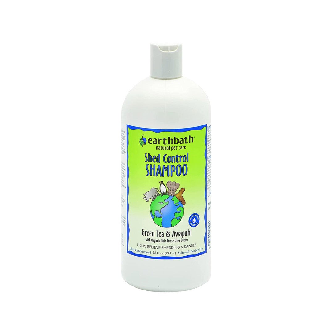 Earthbath Shed Control Shampoo – Green Tea & Awapuhi - product image 2