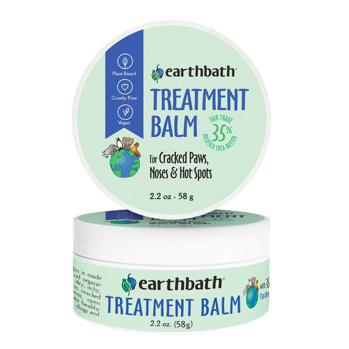 Experience the soothing touch of earthbath® Treatment Balm – your pet's natural companion for healthier, happier skin. Care for your furry friend the way nature intended.