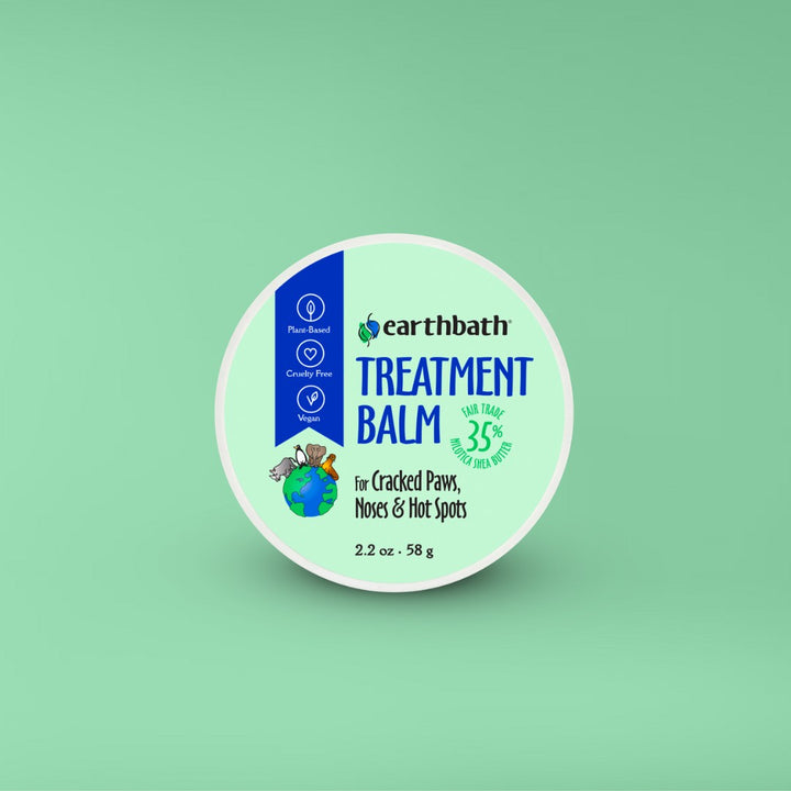 Experience the soothing touch of earthbath® Treatment Balm – your pet's natural companion for healthier, happier skin. Care for your furry friend the way nature intended.