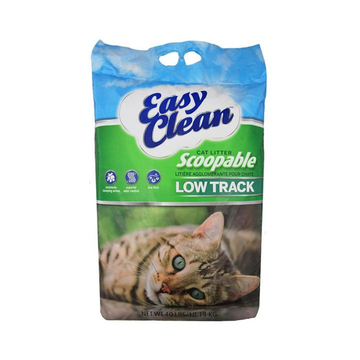 Easy Clean Low Track Cat Litter - Minimize Tracking for Cleaner Floors and Paws