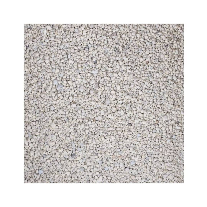 Close-up of Flamingo Bentonite Lavender Scent Cat Litter texture showing fine, low-dust granules with clumping capabilities for easy cleaning.