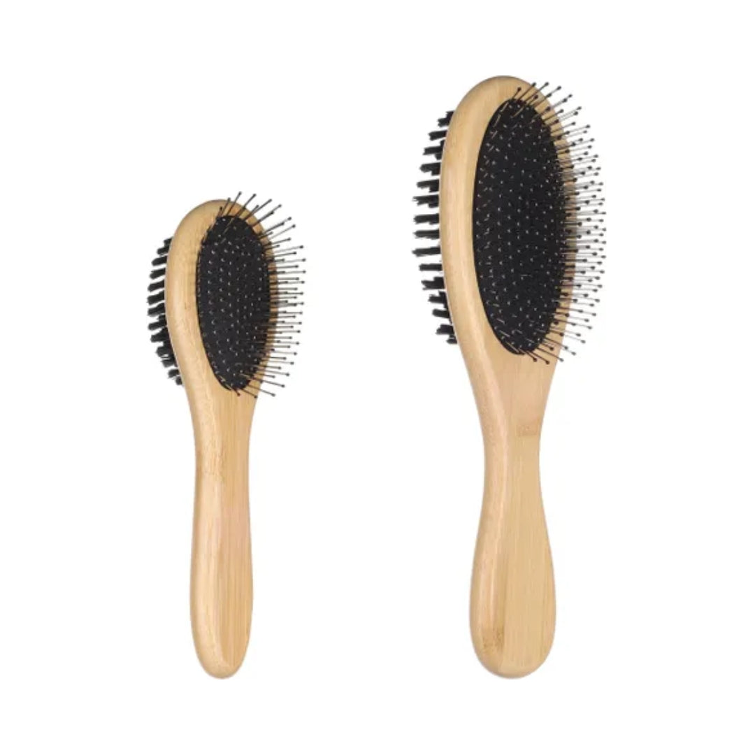 Flamingo Bristle & Pin Babu Dog Brush - Small and Large Size