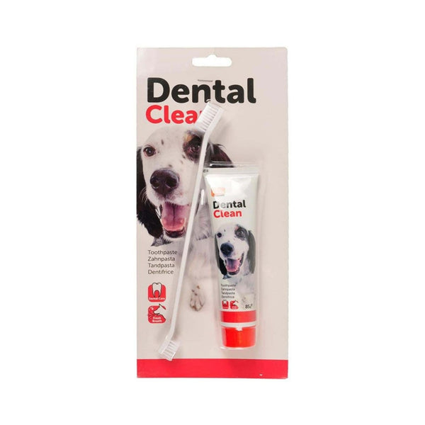 Flamingo Dog Dental Clean Kit - Essential Dental Care Solution for Dogs - Front Box