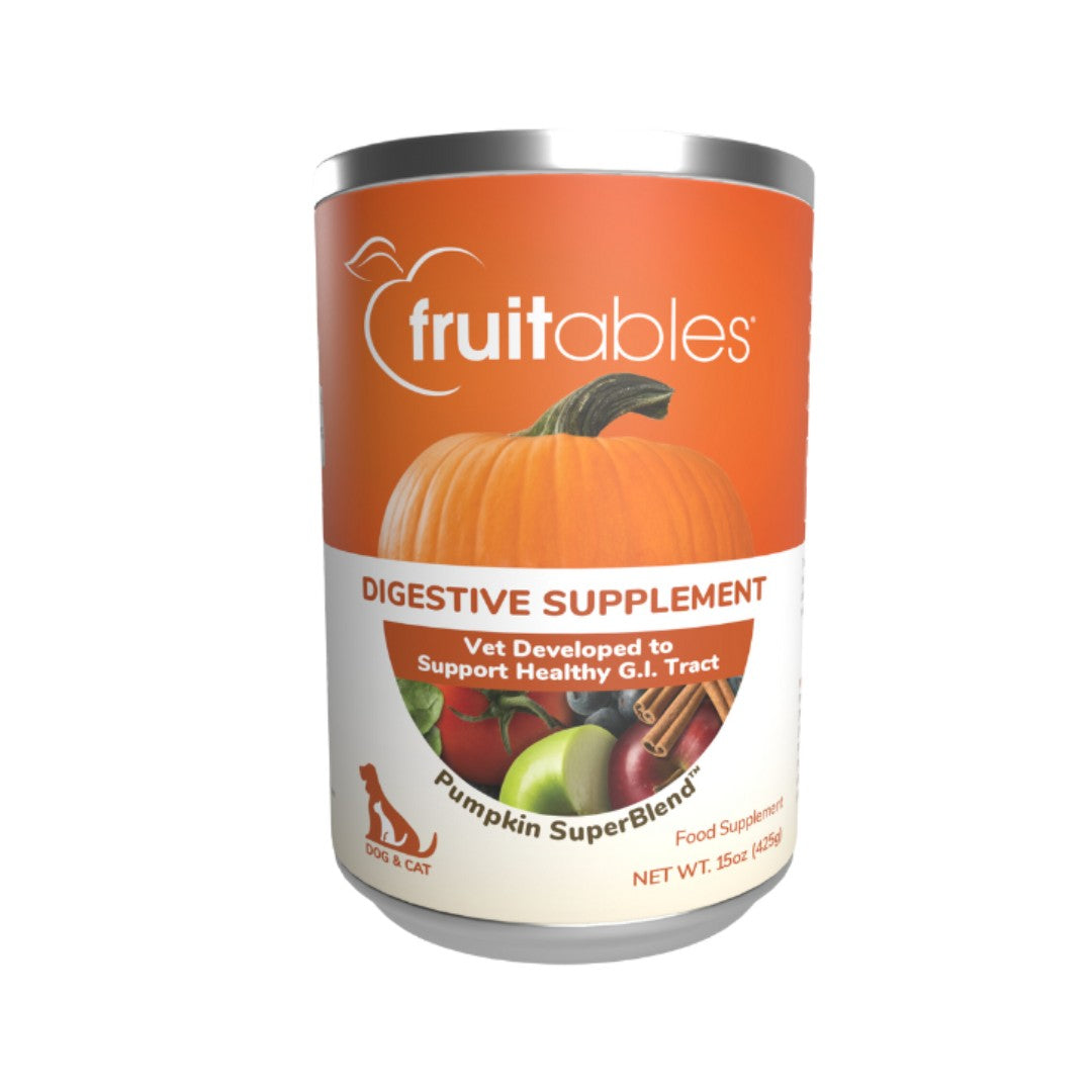 Transform your pet's digestive health with Fruitables® Pumpkin Digestive Supplement—where wellness and flavor come together in every bite.