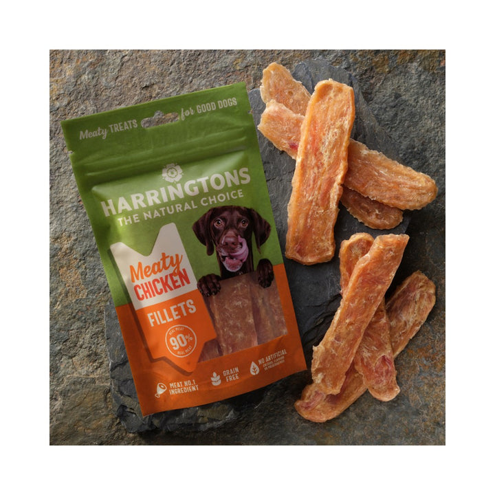 Harringtons Chicken Fillets High Meat Dog Treats - AD