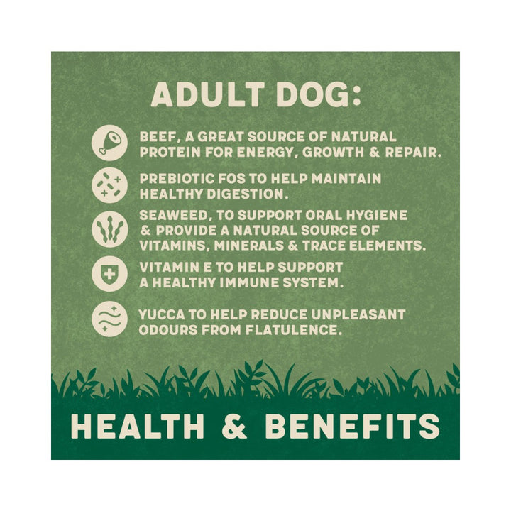 Harringtons Complete Beef and Rice Adult Dry Dog Food is the perfect and healthy choice for your furry friend's daily meals Health Benefits.