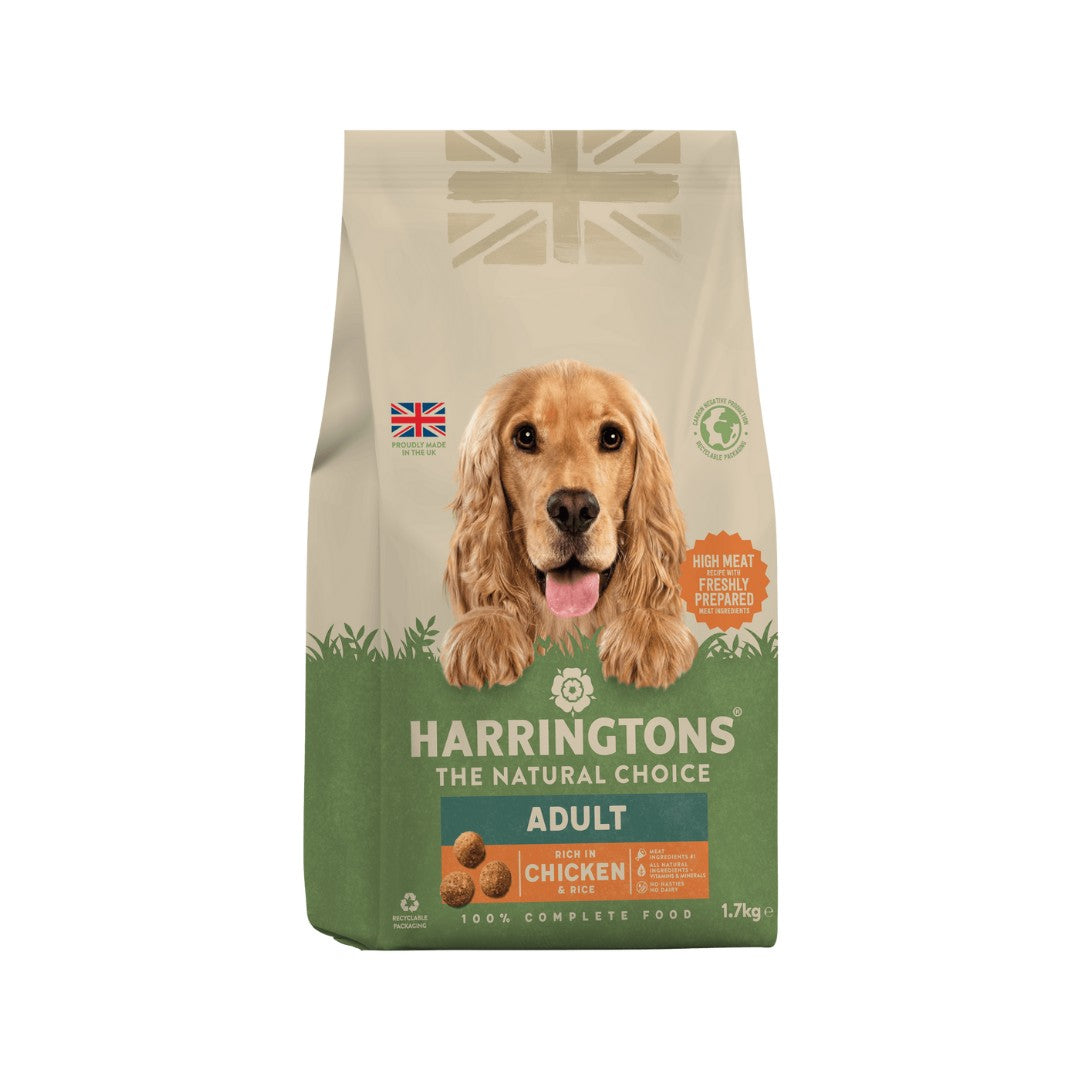 Harringtons Complete Chicken Adult Dry Dog Food - Front Bag