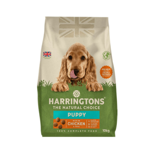 Harringtons Complete Chicken & Rice Puppy Dry Food - Front Bag
