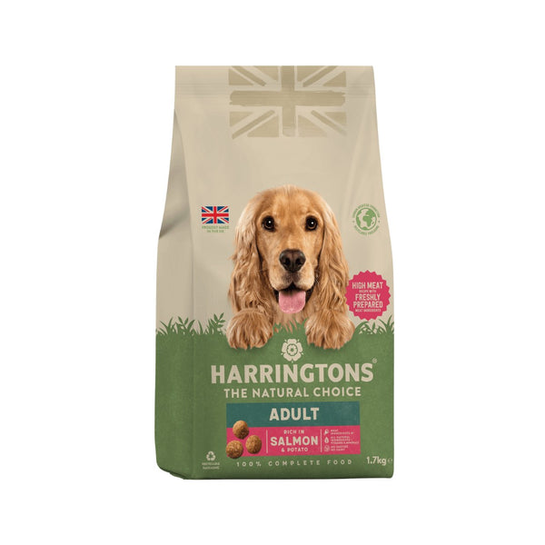 Harringtons Complete Salmon and Potato Dry Dog Food in Dubai - Front Bag